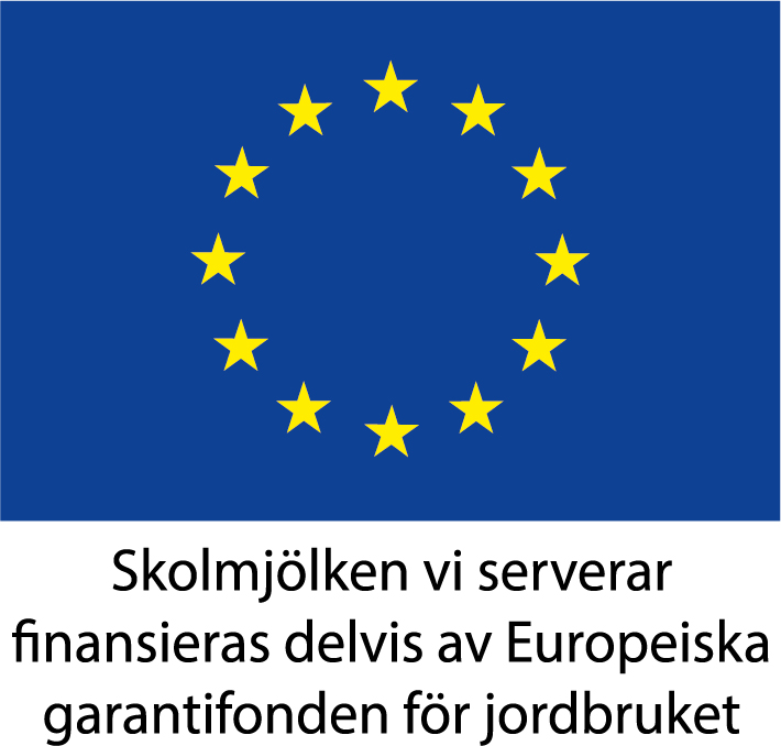 EU-logotyp för skolmjölksstödet